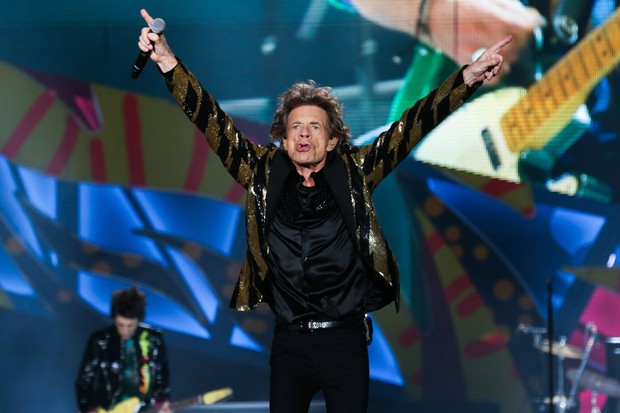 Mick Jagger em show em São Paulo (Foto: Manuela Scarpa/ Brazil News)
