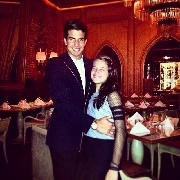 Enzo Celulari com a irmã, Sophia, em Miami, nos Estados Unidos (Foto: Instagram/ Reprodução)