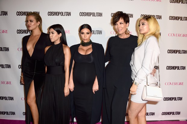 Família Kardashian vai a festa de revista (Foto: Getty Images / AFP)