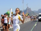 Famosos conduzem a tocha no dia da abertura da Olimpíada Rio 2016