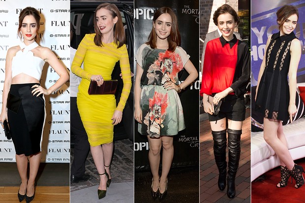 MODA - Lily Collins (Foto: Getty Images)