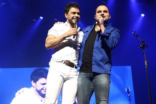 Zezé Di Camargo e Luciano fazem show em São Paulo (Foto: Manuela Scarpa/Photo Rio News)