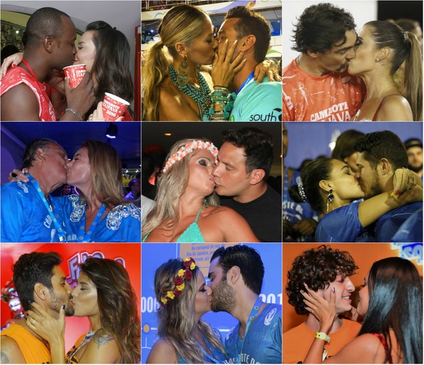 Qual o melhor beijo do último dia do carnaval 2016.  Vote (Foto: EGO/ Ag. News/ Brazil News/Divulgação)