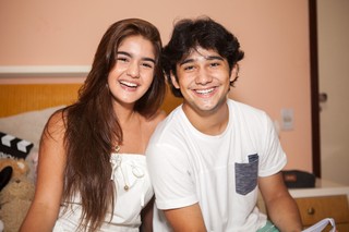 Os namorados Maitê Padilha e Rafael Gavú se conheceram nos bastidores do seriado Gaby Estrella  (Foto: Anderson Barros/Ego)