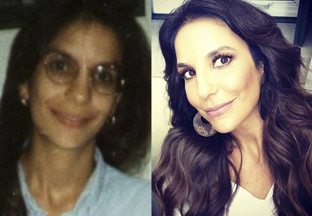 Ivete Sangalo antes e depois (Foto: Reprodução/Instagram)