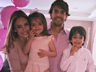 Carol Celico e Kaká comemoram os 3 anos da filha