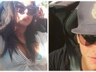 Tá rolando? Anitta curte dia de praia com cantor colombiano em Miami