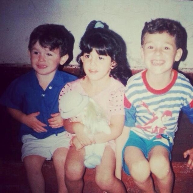 Daniele Hypolito com os irmãos Diego e Edson (Foto: Reprodução/ Instagram)