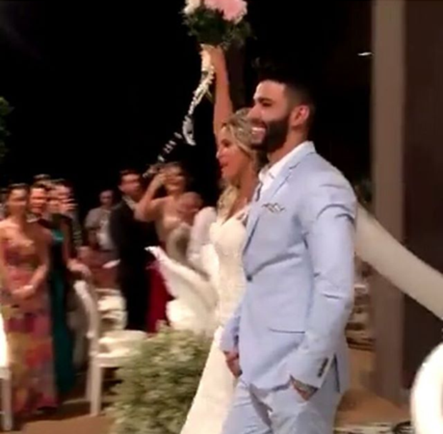Casamento Gusttavo Lima e Andressa Suita (Foto: Instagram / Reprodução)