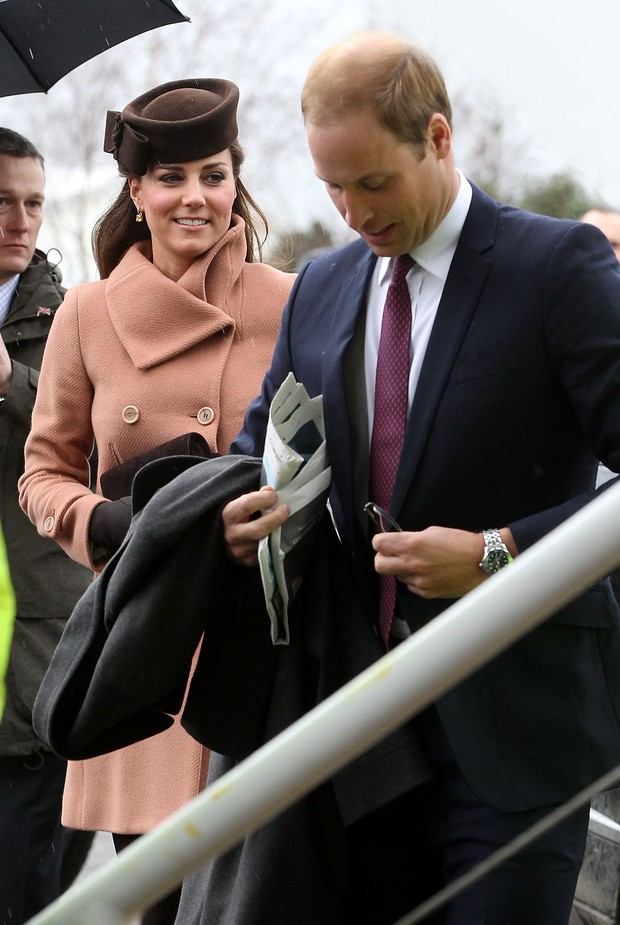 Kate Middleton e Príncipe William (Foto: Agência/ Getty Images)