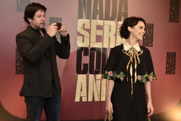 Débora Falabella e Murilo Benício (Foto: Roberto Teixeira / Ego)