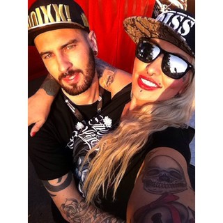 Sabrina Boing Boing e o namorado, Jonathan Martinez (Foto: Reprodução/Instagram)