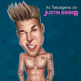 Tatuagens Justin Bieber - 500x500 (Foto: EGO)