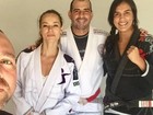 Paolla Oliveira treina jiu-jítsu para viver policial na novela 'À Flor da Pele'