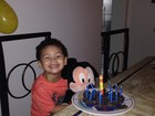 Filho de Dudu Nobre faz aniversário para o Mickey
