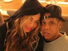 Beyoncé curte momentos românticos com Jay-Z