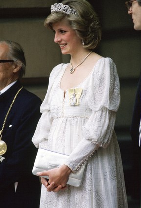 Galeria Bebês Reais - 1984 Princesa Diana grávida de Harry (Foto: Getty Images / Agência)