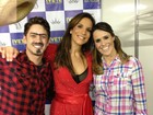 Fernanda Pontes e Leonardo Miggiorin animam evento com Ivete