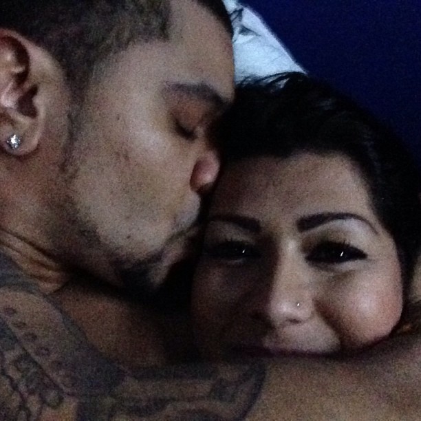 Mulher Moranguinho posta foto curtindo chamego com Naldo (Foto: Reprodução / Instagram)