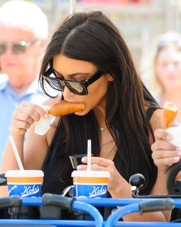 Kim Kardashian (Foto: Splash News/AKM-GSI / AKM-GSI )