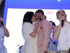 Lucas Lucco sobre beijo em Alinne Rosa em leilão: 'Caprichado'