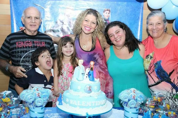 Cátia Paganote celebra aniversário da filha (Foto: Pablo Amora Assessoria de Imprensa)