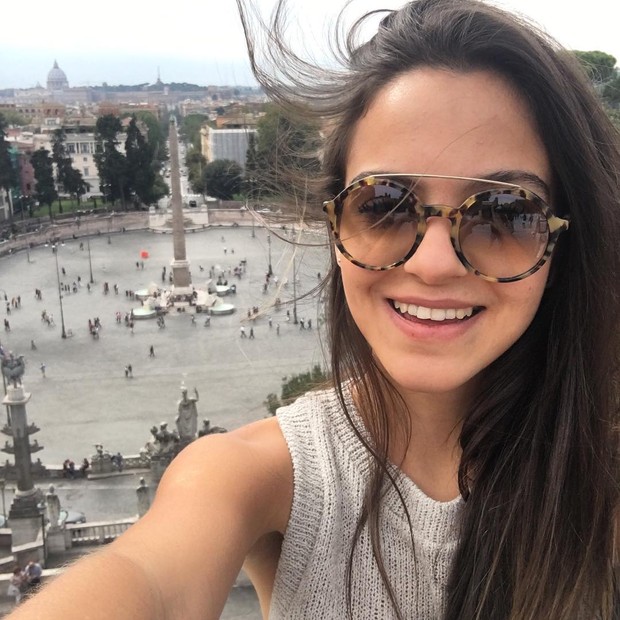 Fábio Assunção e Pally Siqueira em férias na Itália (Foto: Reprodução / Instagram)