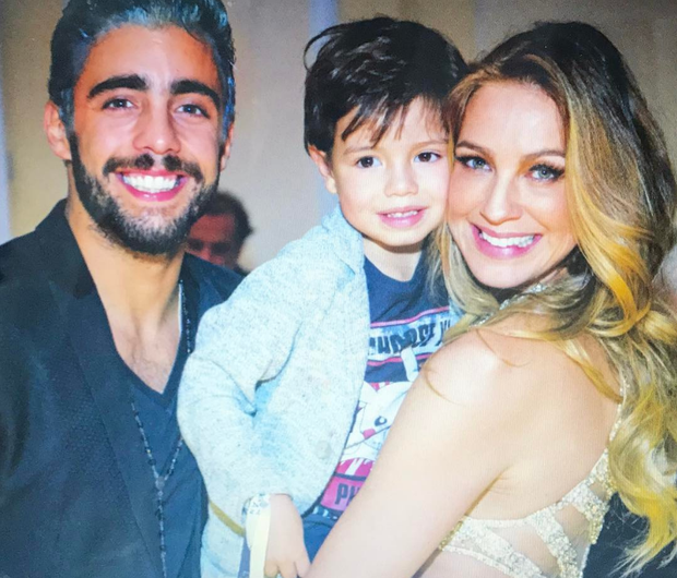 Luana Piovani com o marido e o filho (Foto: Reprodução/Instagram)