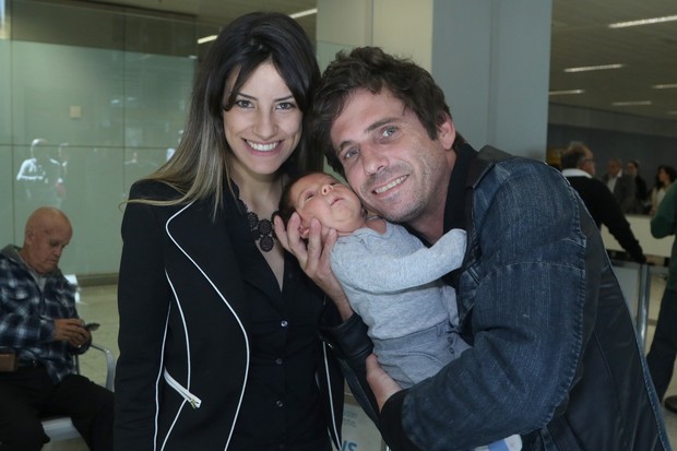 Hudson com a família (Foto: Thiago Duran / AgNews)