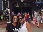 Bruna Marquezine curte folga e visita Universal Orlando