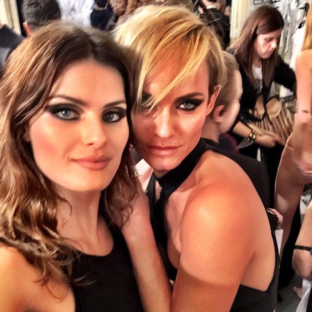 Isabelli Fontana e Amber Valetta (Foto: Instagram / Reprodução)