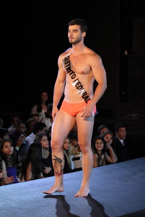 Lucas Kubitschek, candidato do Distrito Federal, é eleito Mister Universo Brasil 2013 (Foto: Orlando Oliveira/ Ag.Brayan Celebrity/ Divulgação)