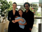 Carolina Kasting deixa a maternidade após nascimento do segundo filho