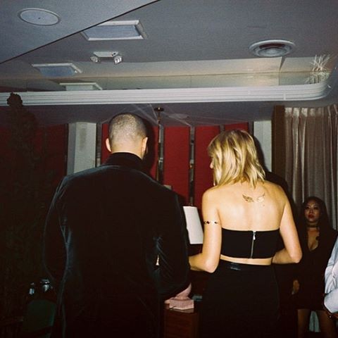 Drake e Taylor Swift (Foto: Reprodução/Instagram)
