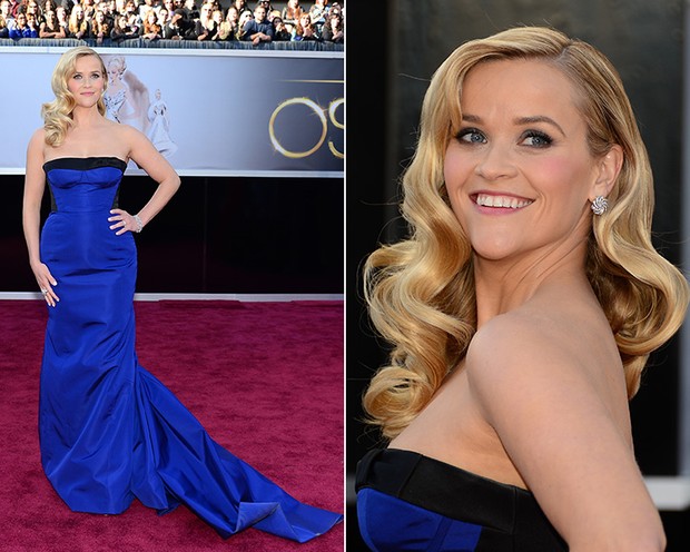 Reese Witherspoon no Oscar (Foto: Frederic J. Brown / AFP / Agência)