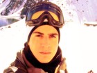 Enzo Celulari posa encasacado em dia de esquí no Chile: 'Muita neve'