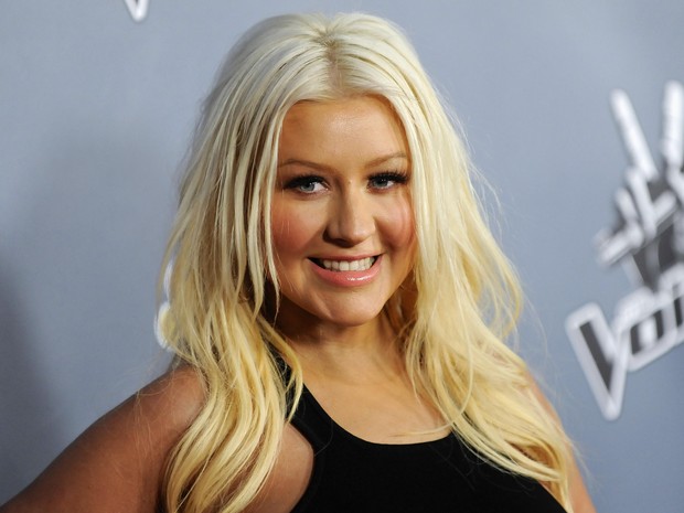 Christina Aguilera no lançamento da quarta temporada do ‘The Voice’ em Los Angeles, nos Estados Unidos (Foto: Gus Ruelas/ Reuters)