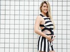 Ex-BBB Aline Gotschalg comemora 4 meses de gravidez: 'Engordei 200g'