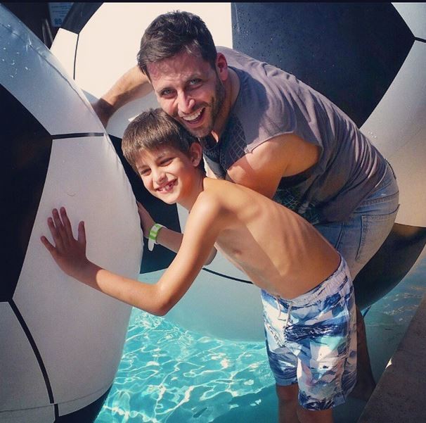 Henri Castelli e filho (Foto: Instagram / Reprodução)
