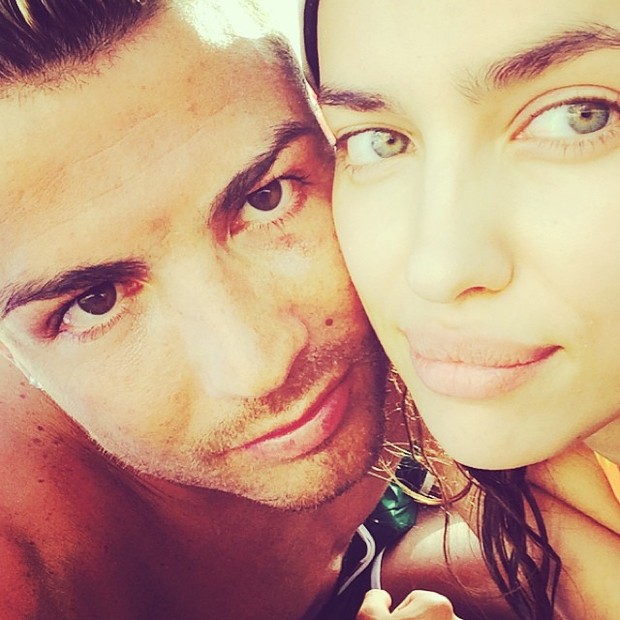 Cristino Ronaldo e Irina Shaik (Foto: Reprodução/ Instagram)