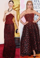 Paloma Faith usa look quase igual ao de Behati Prinsloo no Oscar