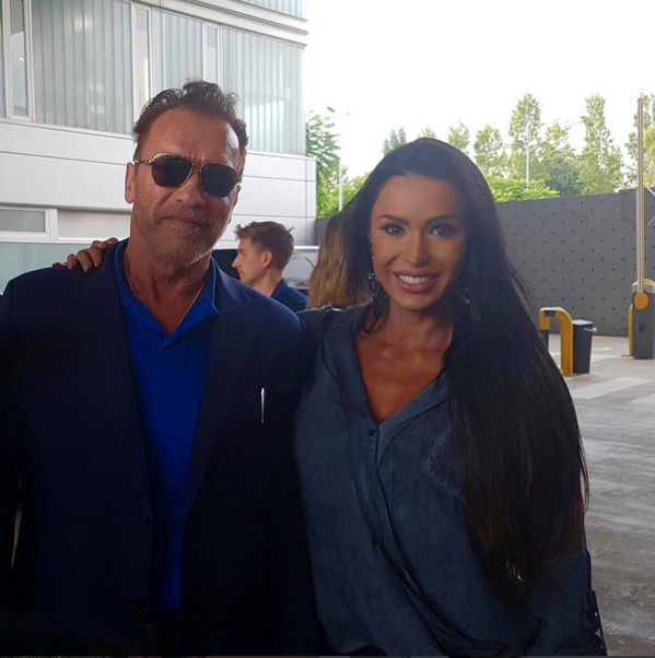 Arnold Schwarzenegger e Gracyanne Barbosa (Foto: Reprodução/Instagram)