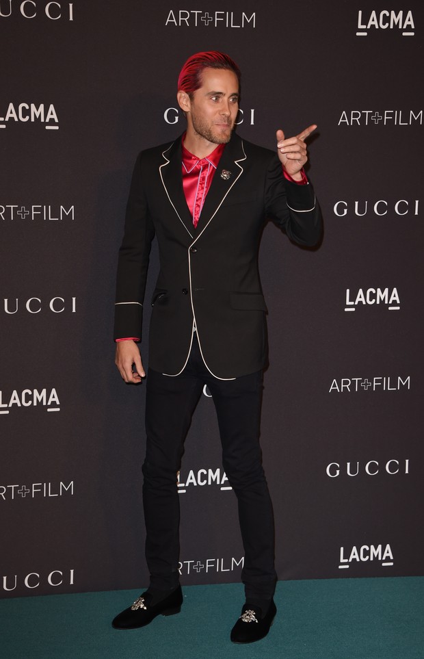 Jared Leto no LACMA 2015 (Foto: Frederick M. Brown / GETTY IMAGES NORTH AMERICA / AFP)
