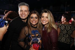 Otaviano Costa, Preta Gil e Flávia Alesasndra em festa no Rio (Foto: Felipe Panfili/ Ag. News)
