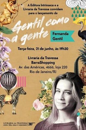 Gentil como a Gente, de Fernanda Gentil (Foto: Divulgação/Editora Intríseca)