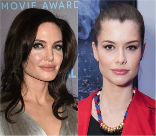 Angelina Jolie e Alinne Moraes são donas de bocas volumosas e mais desejadas entre as mulheres (Foto: Getty Image e Ag.News)