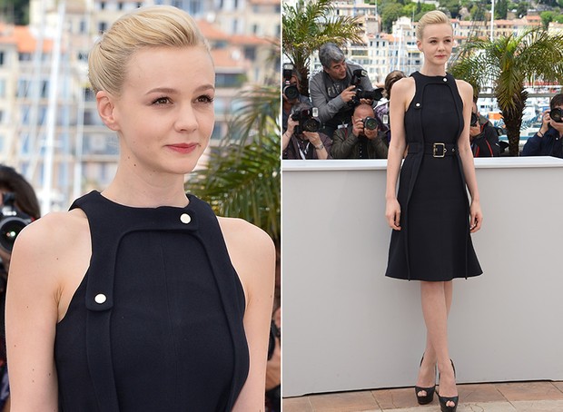 Carey Mulligan no Festival de Cannes (Foto: AFP / Agência)