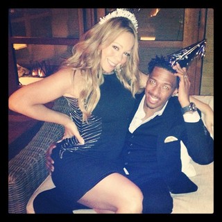 Mariah Carey comemora o aniversário do marido, Nick Cannon (Foto: Instagram/ Reprodução)