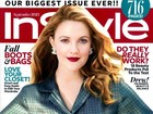 Drew Barrymore posa para capa de revista e fala do primeiro ano da filha
