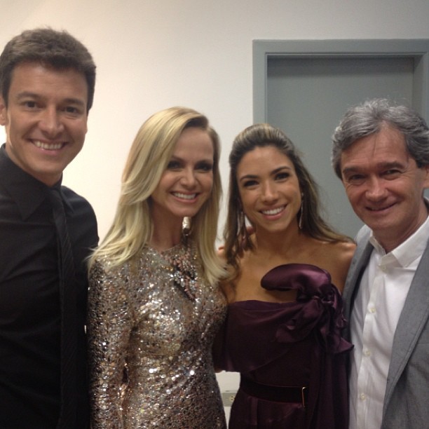 Rodrigo Faro, Eliana e Serginho (Foto: Instagram / Reprodução)